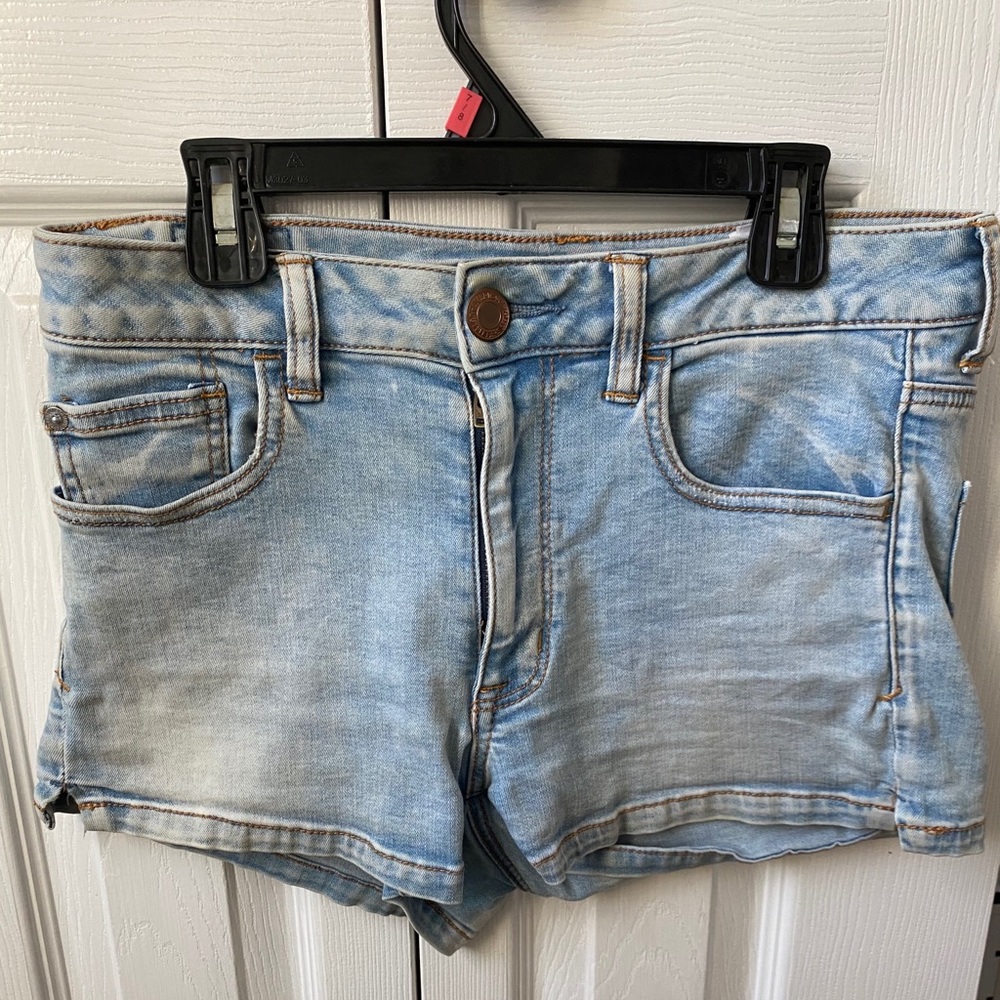 AE HI-RISE SHORTIE SHORTS